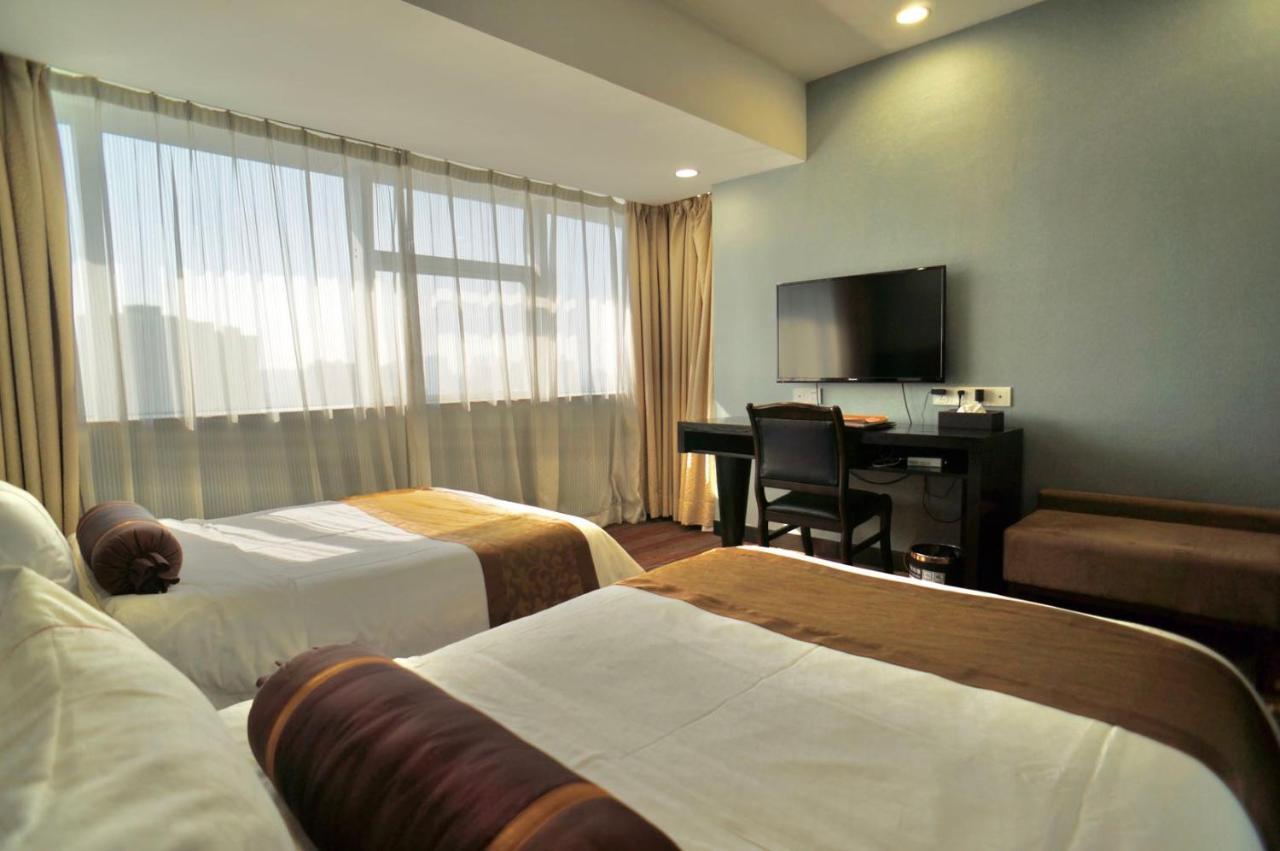 Skyline Plaza Hotel Guangzhou Bagian luar foto