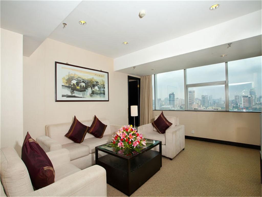 Skyline Plaza Hotel Guangzhou Bagian luar foto
